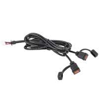 Rangkaian Kabel USB Double AF JINSTRON Desain Baru Konduktor Tembaga Berlapis Timah Berperingkat IP65 untuk Peralatan Rumah Tangga dan Mesin Elektronik