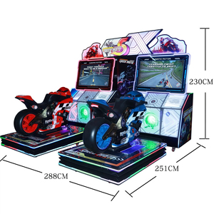 เครื่องเล่นเกมแข่งรถจำลองแบบหยอดเหรียญสำหรับเด็ก ขายส่งจากโรงงาน เหมาะสำหรับห้องเกมและสวนสนุก - Product Image 5
