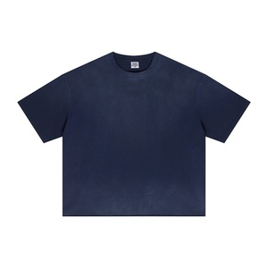 T-shirt Oversize da Uomo Bianche in Cotone 100% Lavorato a Maglia di Alta Qualità, Pesanti, con Grafiche Personalizzate Stampate in Serigrafia - Vendita all'Ingrosso - Product Image 3