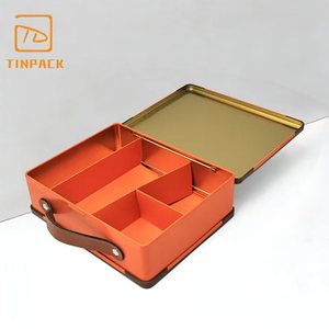 Caja de Lata Tipo Maleta de Alta Gama, Multiusos, con Impresión Personalizada, Gran Capacidad y Asa, para Sets de Regalo - Product Image 4