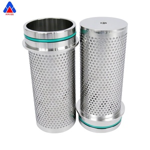 Filtre à mailles métalliques en acier inoxydable 304/316/316L lavable, sur mesure, pour filtration de liquides. - Product Image 1