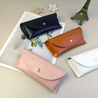 Étui de rangement pour lunettes en cuir durable - Pochette rétro anti-rayures pour lunettes de soleil, étui portable pour lunettes de soleil pour le quotidien et les voyages
