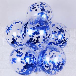 Vente en gros de ballons ronds en latex épais, rose gold, globos, décoration de mariage, kit de ballons d'anniversaire, guirlande, ensemble de ballons à confettis - Product Image 4