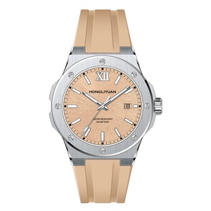 高級カスタムスポーツクォーツ腕時計 クロノグラフ シリコンストラップ 防水 夜光腕時計 ODM工場 - Product Image 4