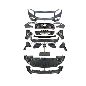 Kit de carrosserie pour <span class=keywords><strong>Mercedes</strong></span> <span class=keywords><strong>Benz</strong></span> <span class=keywords><strong>GLB</strong></span> class X247 2021-2022 changement à GLB35 <span class=keywords><strong>AMG</strong></span> comprend un ensemble de pare-chocs avant avec grille lèvre arrière - Product Image 1