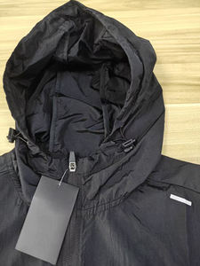 Unisex 100% Polyester Windbreaker <span class=keywords><strong>2</strong></span>-Teiliges Trainingsanzug-Set Sportbekleidung Lauf-Trainingsanzug für Fitnessstudio Reißverschluss-Kapuzenjacke und Hose - Product Image 2