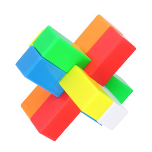 Puzzle Kongming Lock 6 pièces, jouet de développement cognitif pour enfants de 4 à 6 ans, blocs de construction éducatifs pour stimuler l'esprit - Product Image 2