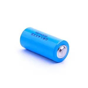 工厂 LiMnO2 3v ^ 2/3AA 尺寸 950mah CR14335 锂一次电池