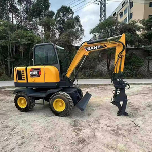 Second <b>Hand</b> SANY SY55 <b>Mini</b> Excavator CE Certified with Bucket Engine Pump & Bearing 2022 Model 5.5T for Construction Mining - Product Image 1