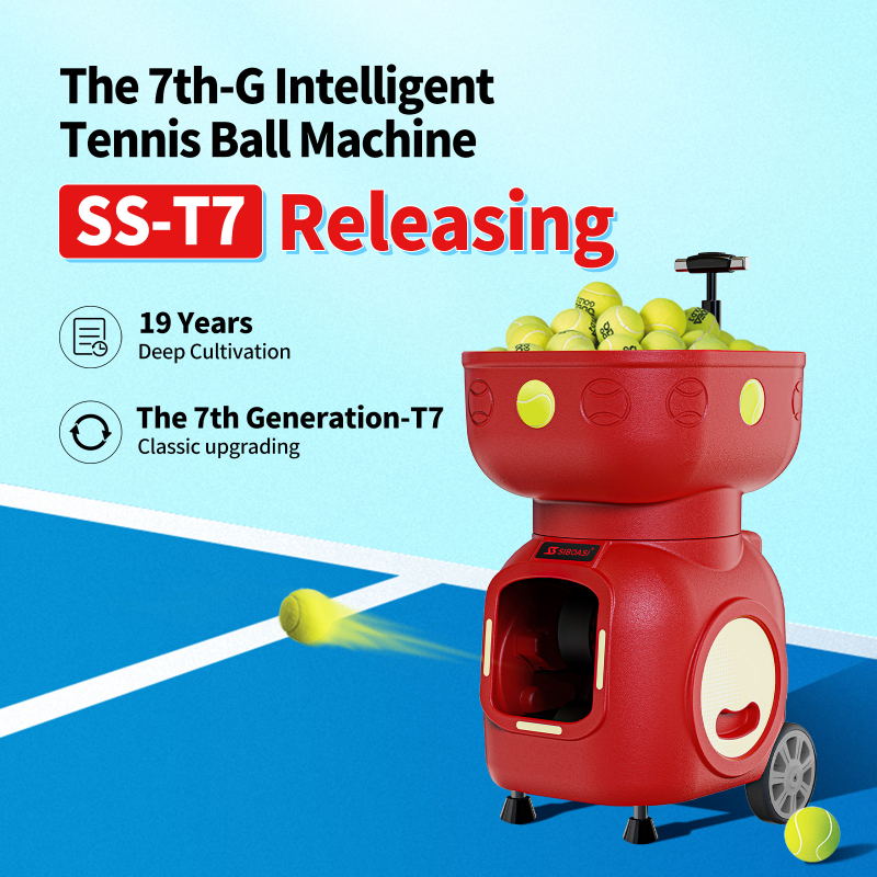 Tragbare Intelligente Tennisballmaschine Automatisch von Chinesischem Lieferanten Option für Tennistraining****^^^^ https://www.siboasi.com