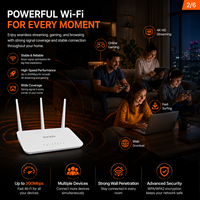 Z TendaF3 V6.0 V8.0 Wireless WiFi Router F6 SC Connector FTTH 3G 4G Global Hot Selling Factory Price 300m Single Mode 1 Year