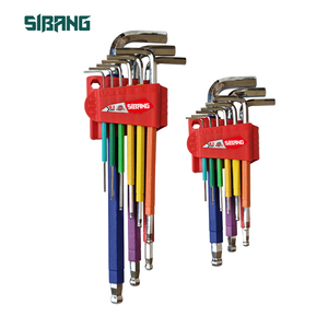 Mới nâng cấp 9 cái thẻ đỏ có thể gập lại hình lục giác cờ lê cầu vồng màu tiêm đúc mô hình tùy chỉnh thực hiện - Product Image 1