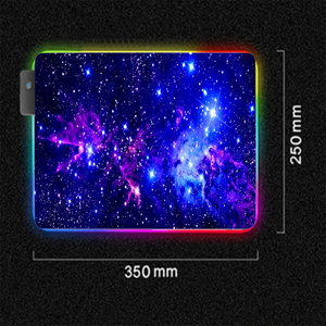 Blue Star RGB Mauspad XXL Computer-Tastaturunterlage Gaming-Zubehör <span class=keywords><strong>LED</strong></span> Gamer PC Verbindbare Matte USB Gaming-Schreibtischunterlage - Product Image 4