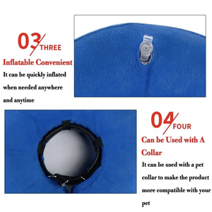 Collar Protector Inflable para Perros, Estilo Simple, Suave, de PCV, Tipo Isabelino, Superventas - Product Image 5
