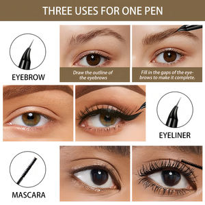 Maquillaje MLM con Logotipo Personalizado, Duradero, Resistente a las Manchas, Fibra Natural Densa, Vegano, Larga Duración, Resistente al Agua, 2 en 1, Rímel y Delineador de Ojos - Product Image 5