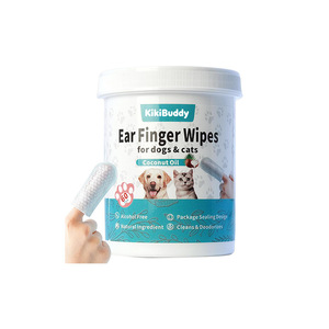 Lingettes dentaires pour animaux de compagnie pour chiens et chats, 80 lingettes, nettoyage doux des dents et des gencives - Product Image 5