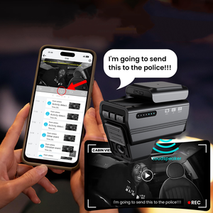 Thông Minh 4G Ống Kính Kép 1080P GPS Theo Dõi Dash Cam Video Recorder Cho Xe An Ninh Bãi Đậu Xe Bảo Vệ Taxi Hạm Đội Giám Sát Đám Mây - Product Image 1