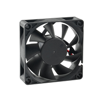 Ventilateur axial CC 7020 70x20mm 12V 24V à roulement à billes sans balais PWM à faible bruit pour onduleur solaire, borne de recharge de VE et stockage d'énergie