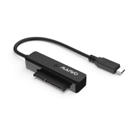 Adattatore USB C 2.5" SATA HDD SSD MAIWO USB3.2 Gen 2 Senza Attrezzi, Linea Easy Drive per Disco Rigido Esterno e Unità a Stato Solido