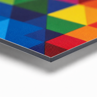 Panneau ACP décoratif durable, pratique, de haute qualité, personnalisable, résistant aux rayures, directement de l'usine, pour la décoration