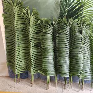 Üretici toptan çelik boru kapalı simülasyon hindistan cevizi yaprakları, betel somun yaprakları, palmiye yaprakları - Product Image 4