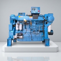 Moteur diesel marin 230KW, prix d'usine, haute qualité, démarrage électrique, refroidissement par eau, 4 temps, 6 cylindres, norme d'émission Euro 2