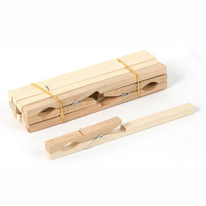 Pinza de bambú natural para tubos de ensayo, soporte de laboratorio con aislamiento térmico para experimentos de química, uso didáctico para estudiantes - Product Image 4