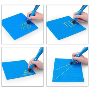 แผ่นรองซิลิโคนสำหรับปากกาพิมพ์ 3 มิติ แผ่นรองวาดแบบซิลิโคนสำหรับเด็ก - Product Image 6