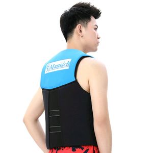 سترة نجاة للبالغين عالية الطفو معتمدة احترافيًا للسباحة وركوب الأمواج والتجديف، سترة طفو بحرية - Product Image 5