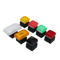 CHA Factory Équipement de surveillance de sécurité de haute qualité 15*15mm Électronique grand public Bouton poussoir momentané avec LED