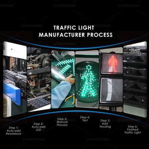Slim verkeerslichtsysteem met zonne-energie door fabrikant van verkeerslichten - Product Image 2