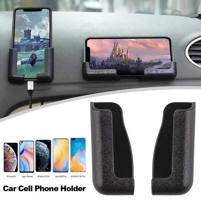 ตัวยึดโทรศัพท์มือถือในรถยนต์มัลติฟังก์ชัน,ที่วางโทรศัพท์มือถือความสว่างพกพาได้ไม่เปลืองพื้นที่ขาตั้งของใช้ภายในรถ