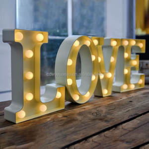 Hongsen Brauch für Hochzeit führte große heiraten mich Zeichen 3ft 4ft 5ft leuchten Festzelt Nummer Festzelt Buchstaben - Product Image 5