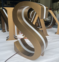 Letrero de Logotipo para Vestíbulo de Oficina de Calidad Premium, Letrero Corporativo de Recepción con Retroiluminación LED Acrílica 3D Personalizado