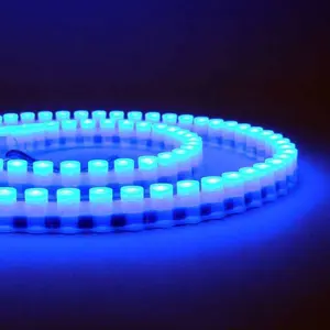 Bande flexible LED rouge, bleu, vert, blanc, ambre, jaune, dc 12v, imperméable à l'eau, 96 led, grand mur, DIP