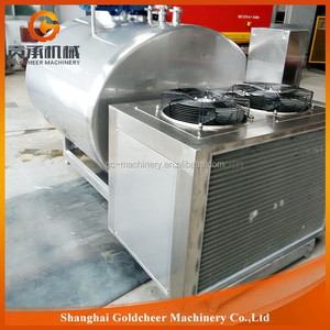 Serbatoio di Raffreddamento Chimico da 2000L in Acciaio Inox 316, Serbatoio Industriale per Emulsionamento del Latte, Serbatoio per Miscelazione e Deaerazione di Latte e Succhi di Frutta - Product Image 4
