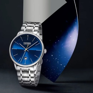 Cadisen Mens <b>Mechanical</b> <b>Watch</b> Male Business China Stainless Steel Sapphire Crystal Automatic Date 5BAR Water Resistant 42mm Dial - Product Image 4