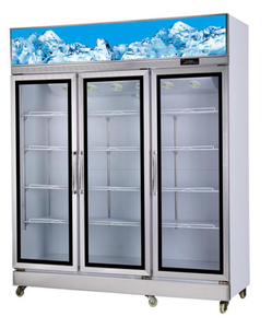ตู้แช่แข็งกระจกบานเลื่อนแบบตั้งตรงสำหรับธุรกิจ - Product Image 2