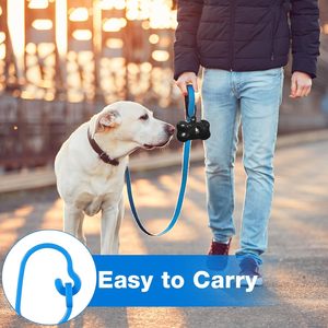 Bolsas para excrementos de mascotas con logotipo personalizado de fábrica, con dispensador de bolsas para excrementos de perro, para uso en el hogar, al aire libre, para pasear cachorros y viajar - Product Image 6