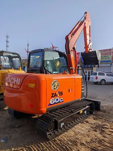 Excavatrice Hitachi ZX60 robuste pour l'exploitation minière, excavatrice sur chenilles de 6 tonnes avec mini-excavatrice en bon état, très efficace - Product Image 1