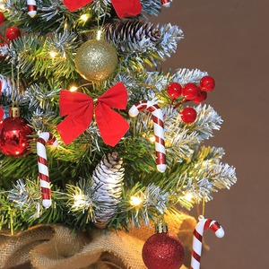 60cm Mini Drooping Small Snowy Luminous <b>Led</b> Christmas <b>Tree</b> Desktop Ornaments Christmas Crafts - Product Image 4
