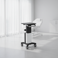 Chariot de rangement professionnel multifonctionnel en ABS, moderne et portable, pour clinique esthétique, spa et soins du visage