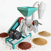 Machine automatique de décorticage du maïs, polisseuse de millet haute précision pour blé, orge, riz paddy, pour les applications agricoles