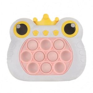 2025 Fast Push <b>Game</b> <b>Puzzle</b> LED Light-Up Silicone Training Novel Squeeze Toys for Kids Popit Electronic Bubble Toys - Product Image 2