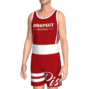 Pantalones Cortos de Boxeo y Chalecos de Boxeo Personalizados con Imágenes de Alta Resolución, Conjunto de Chalecos para Esquinas de Boxeo - Product Image 1