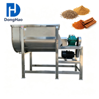 Mélangeur à ruban 2000L 3000L en acier inoxydable horizontal pour le mélange de poudre détergente