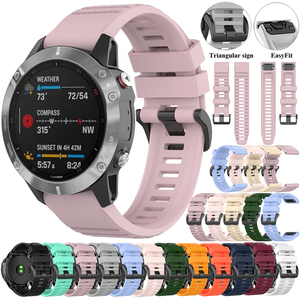 Correas de Repuesto para Reloj Inteligente Deportivo BEEFLYPOWER Quickfit de 22 mm y 26 mm, Correa de Silicona Suave para Reloj Garmin 6 - Product Image 2