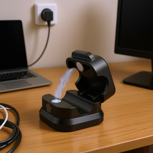 CJJT - Clips para Cables, 6 Piezas, Organizador de Cables Magnético, Soporte Adhesivo de Plástico para Cables, para Hogar, Escritorio, Coche, Montaje en Pared - Product Image 2