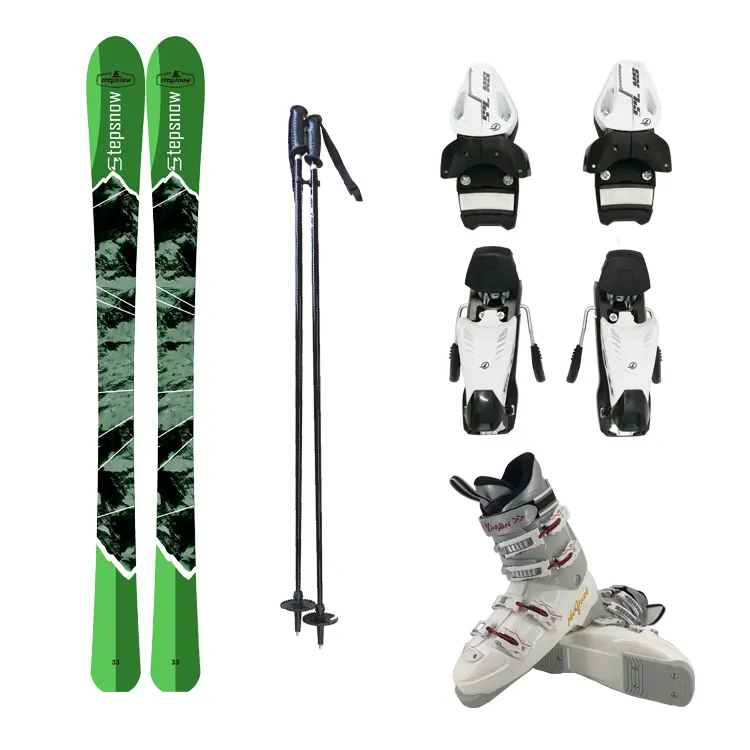 Factory quality custom ski snowboard snow alpine ski wholesale ski equipment