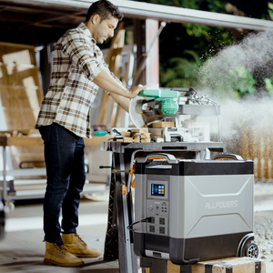 ALLPOWERS R4000 + Solar Portable Home Backup Power <b>Energy</b> <b>Storage</b> <b>System</b> 4KW Lithium Battery Generador Solar With Generador - Product Image 1